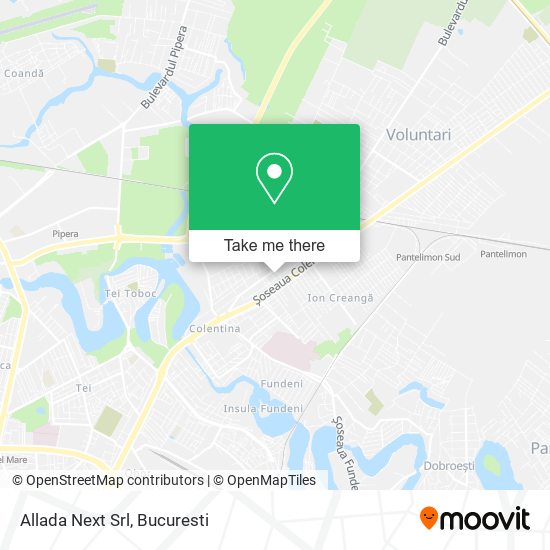 Allada Next Srl map