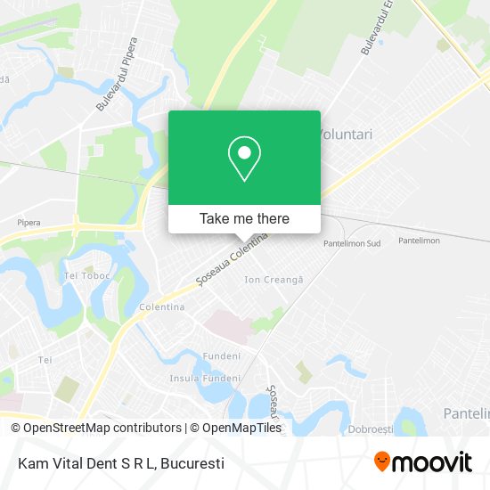 Kam Vital Dent S R L map