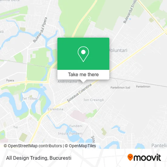 All Design Trading map