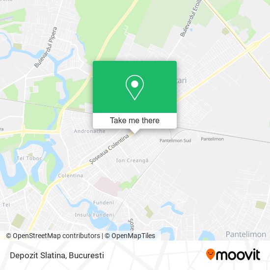 Depozit Slatina map