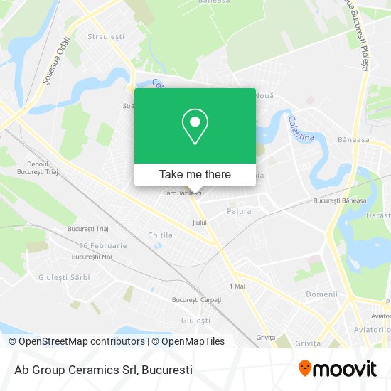 Ab Group Ceramics Srl map
