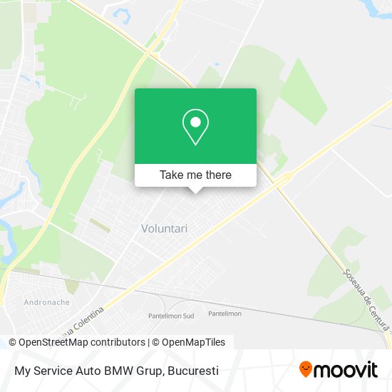 My Service Auto BMW Grup map