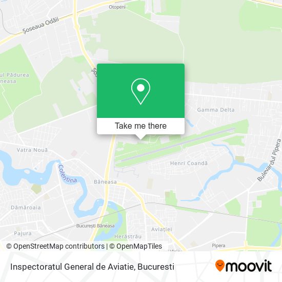 Inspectoratul General de Aviatie map