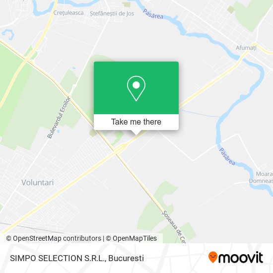 SIMPO SELECTION S.R.L. map