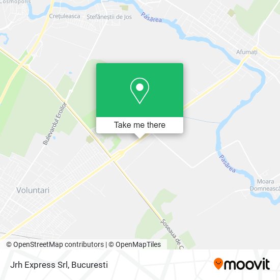 Jrh Express Srl map