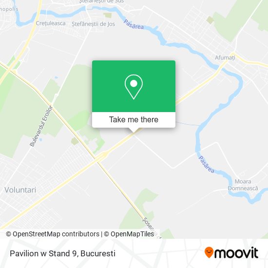 Pavilion w Stand 9 map