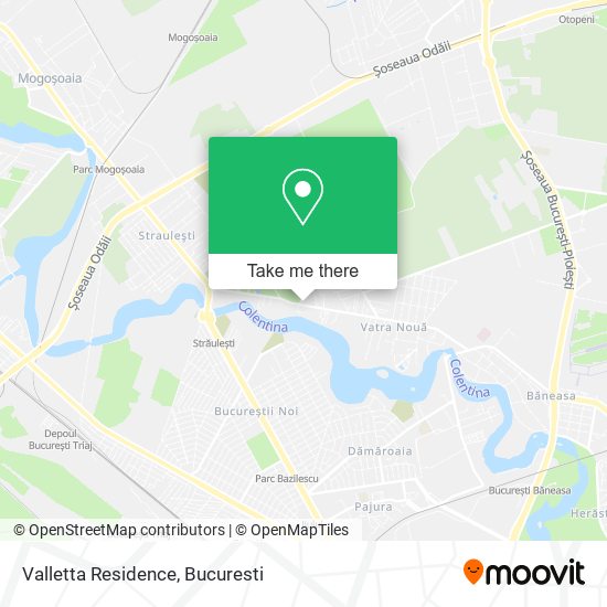 Valletta Residence map