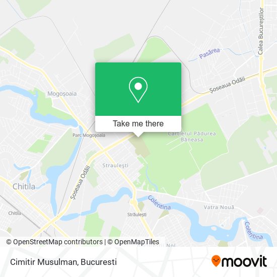 Cimitir Musulman map