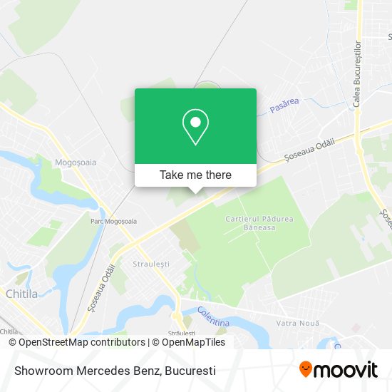 Showroom Mercedes Benz map