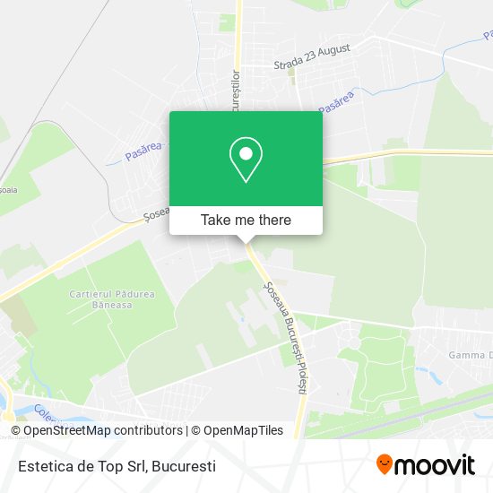 Estetica de Top Srl map