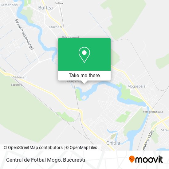 Centrul de Fotbal Mogo map