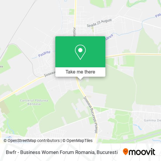 Bwfr - Business Women Forum Romania map