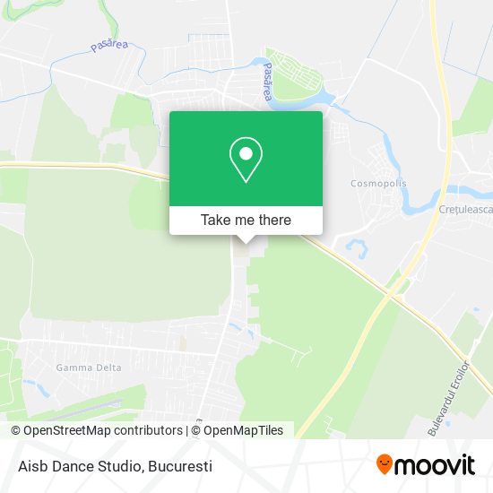 Aisb Dance Studio map