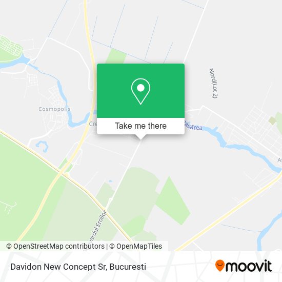 Davidon New Concept Sr map