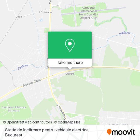 Stație de încărcare pentru vehicule electrice map