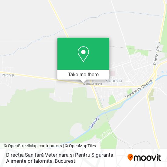 Direcția Sanitară Veterinara și Pentru Siguranta Alimentelor Ialomita map
