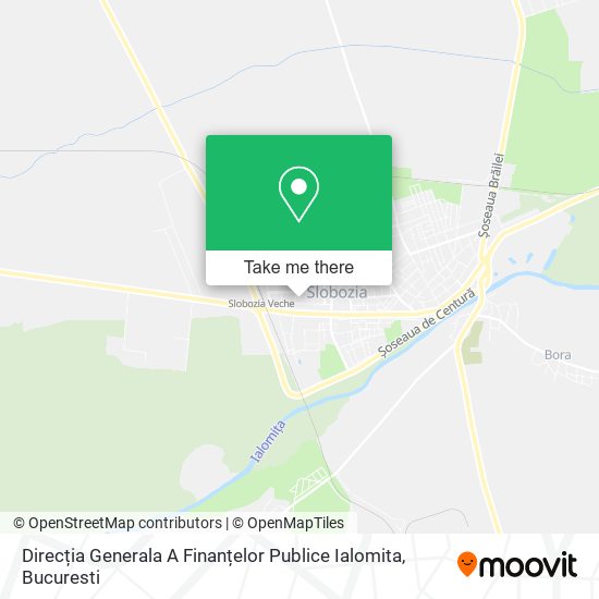Direcția Generala A Finanțelor Publice Ialomita map