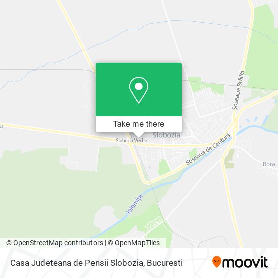 Casa Judeteana de Pensii Slobozia map