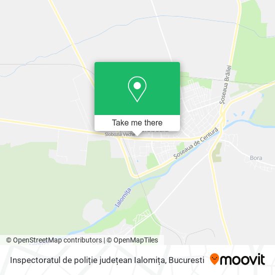 Inspectoratul de poliție județean Ialomița map