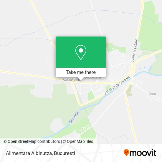 Alimentara Albinutza map