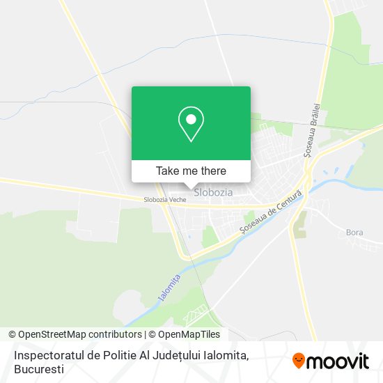 Inspectoratul de Politie Al Județului Ialomita map