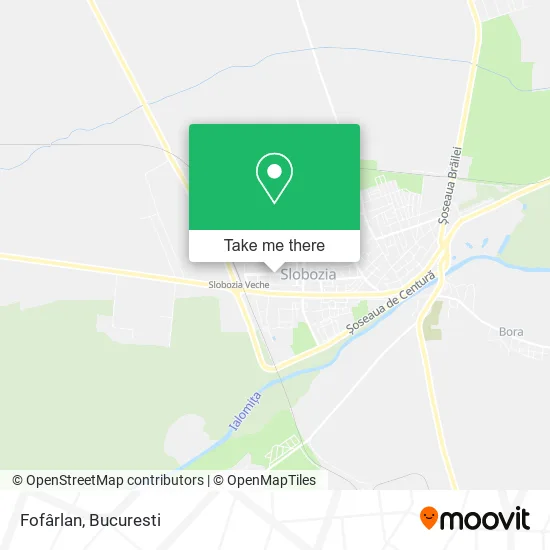 Fofârlan map