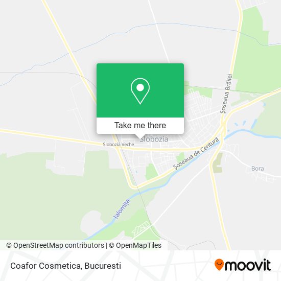 Coafor Cosmetica map
