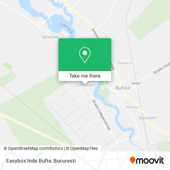 Easybox Inde Bufte map