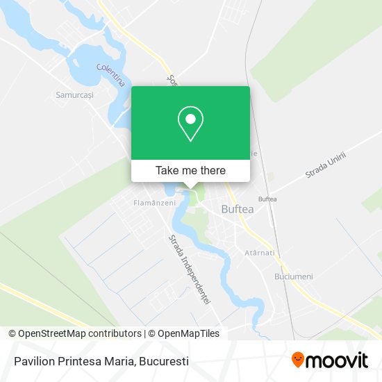 Pavilion Printesa Maria map