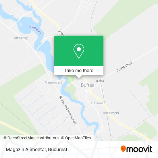 Magazin Alimentar map