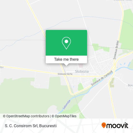 S. C. Consirom Srl map