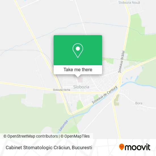 Cabinet Stomatologic Crăciun map
