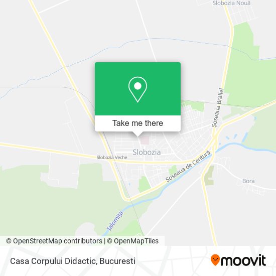 Casa Corpului Didactic map