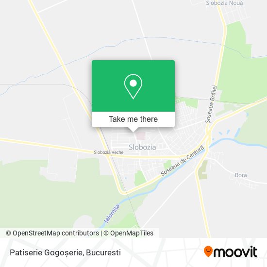 Patiserie Gogoșerie map