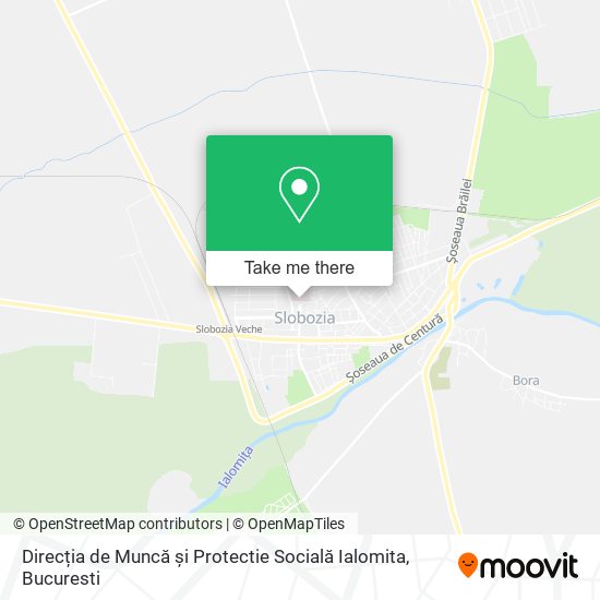 Direcția de Muncă și Protectie Socială Ialomita map