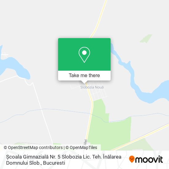 Școala Gimnazială Nr. 5 Slobozia Lic. Teh. Înălarea Domnului Slob. map