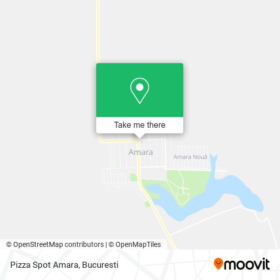 Pizza Spot Amara map