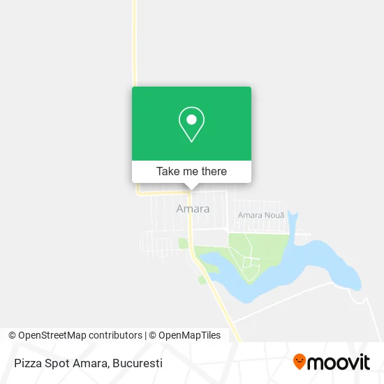 Pizza Spot Amara map