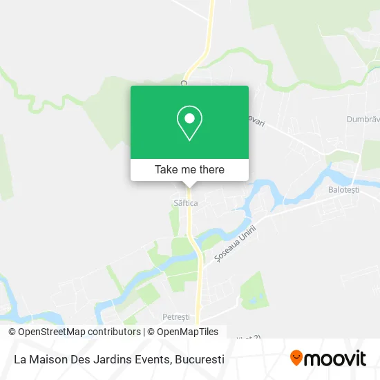 La Maison Des Jardins Events map