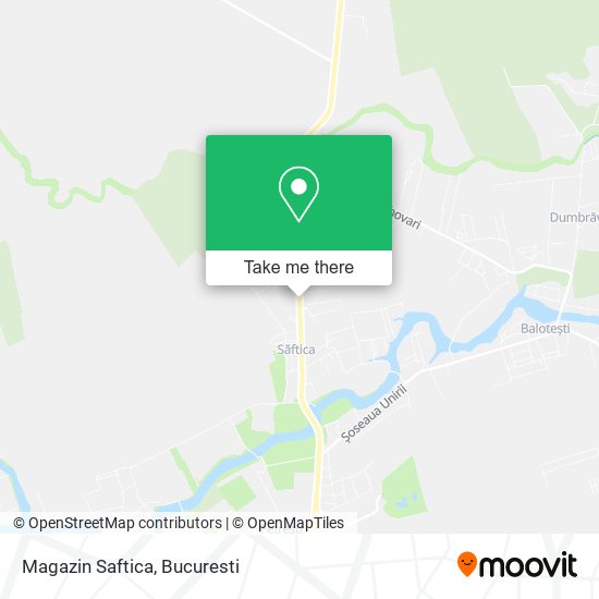 Magazin Saftica map