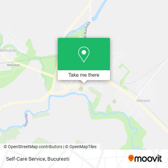 Self-Care Service map