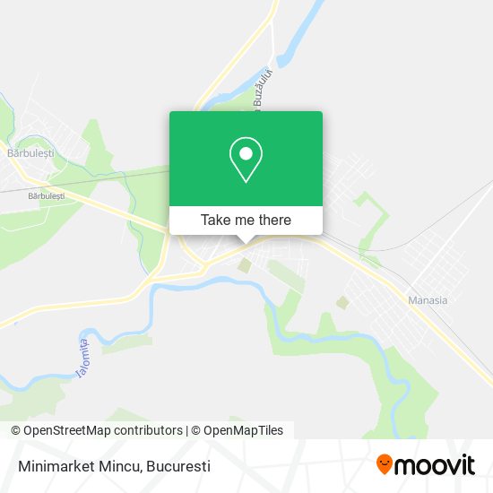 Minimarket Mincu map