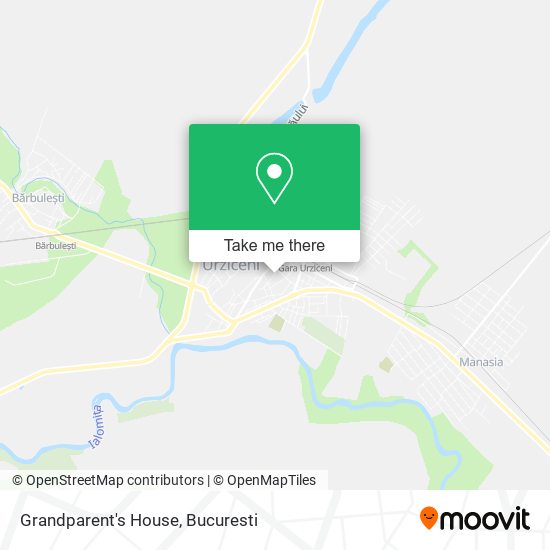 Grandparent's House map