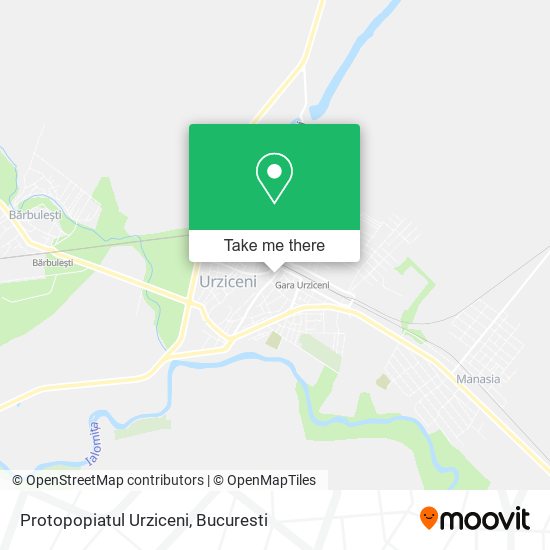 Protopopiatul Urziceni map