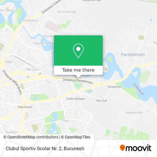 Clubul Sportiv Scolar Nr. 2 map