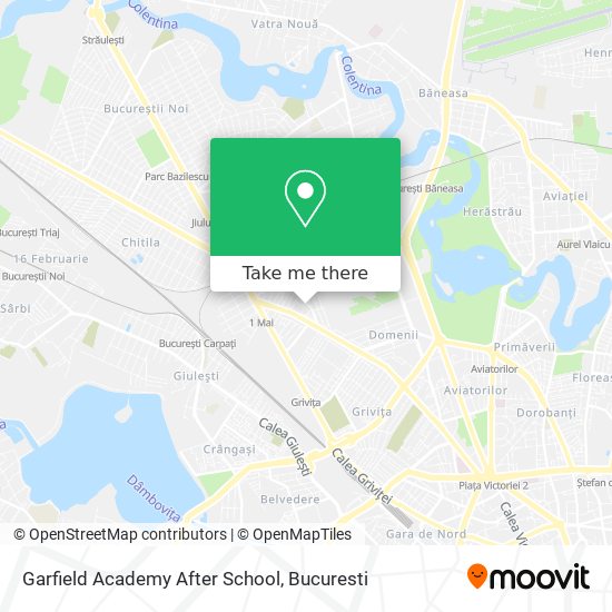 Garfield Academy After School map