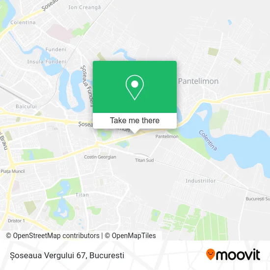 Șoseaua Vergului 67 map