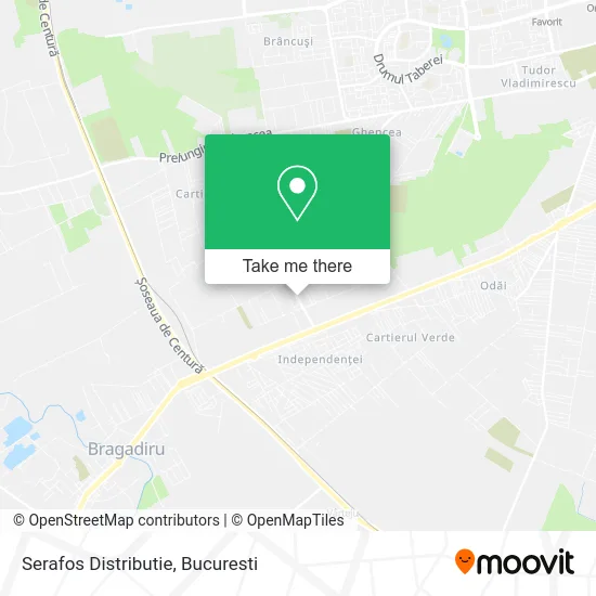 Serafos Distributie map