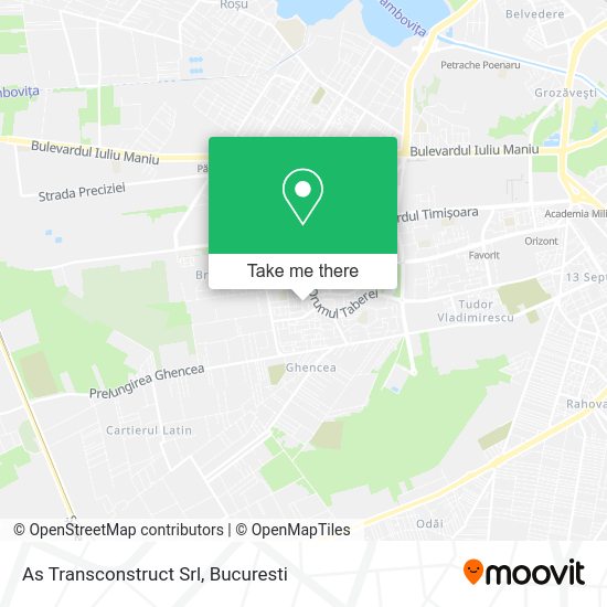 As Transconstruct Srl map