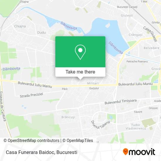 Casa Funerara Baidoc map
